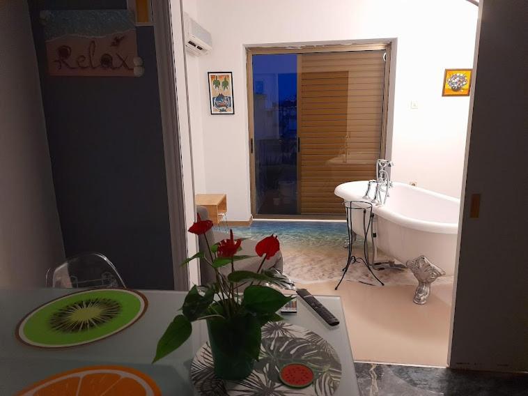 Artemida Apartment Loutra Edipsou  Bagian luar foto