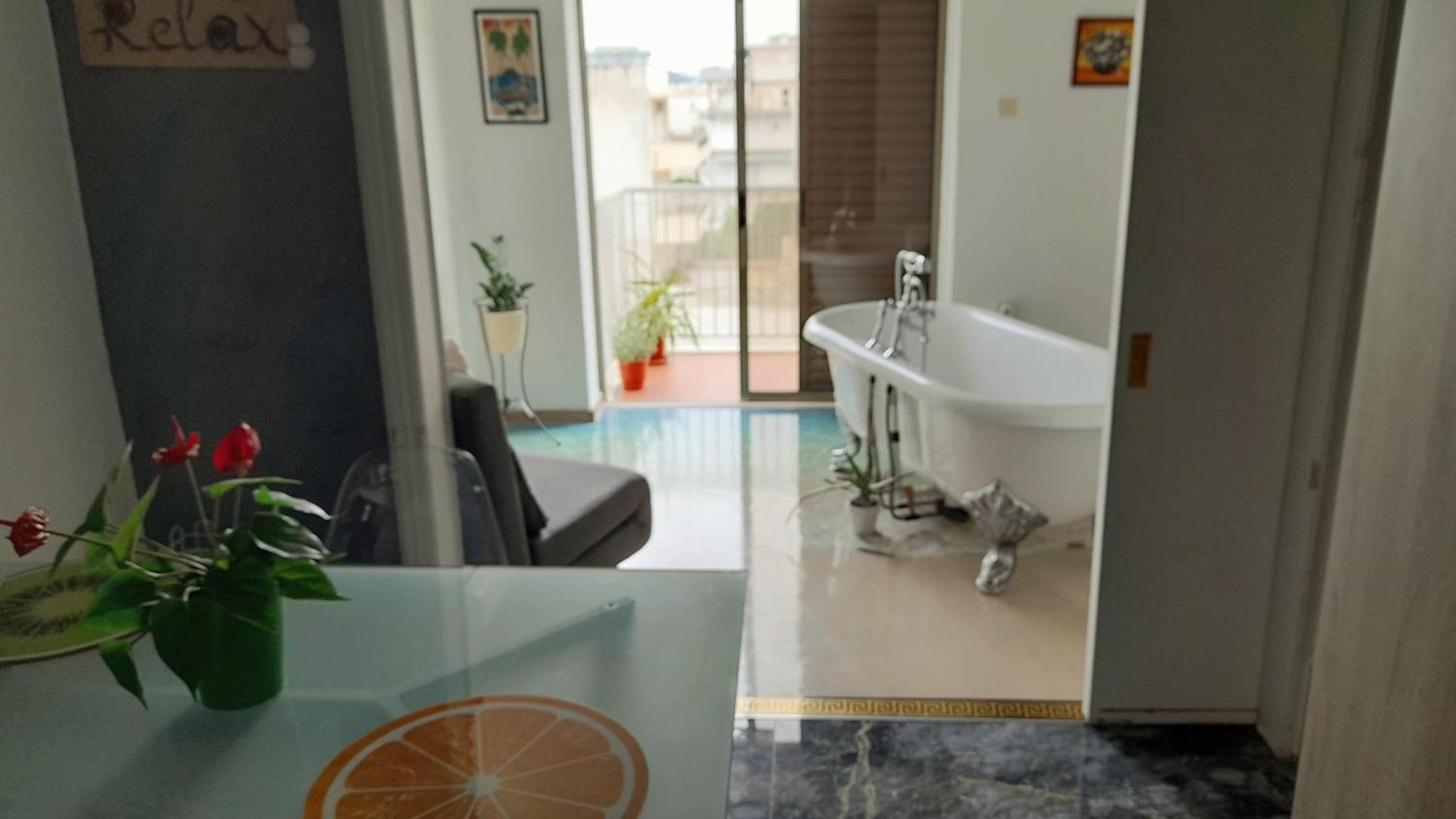 Artemida Apartment Loutra Edipsou  Bagian luar foto